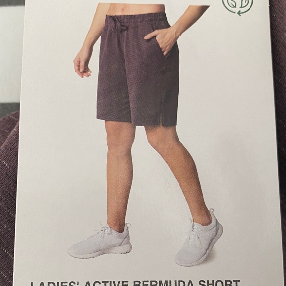 Mondetta Ladies' Active Bermuda Short Flint Combo Size XXL - Picture 2 of 6